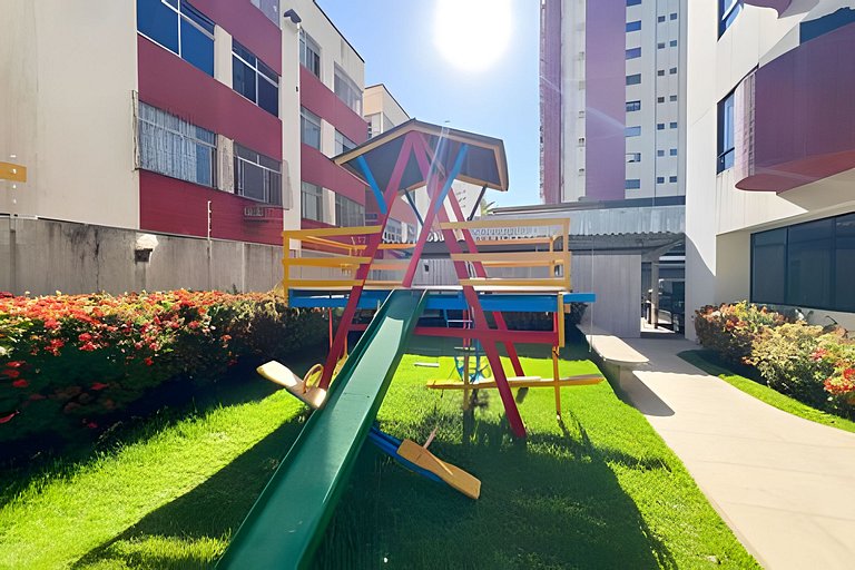 Apê andar alto perto do Shopping Jardins com ar