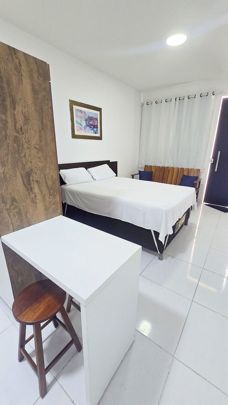 Maravilhoso studio a 200m dos Lagos da Orla com ar