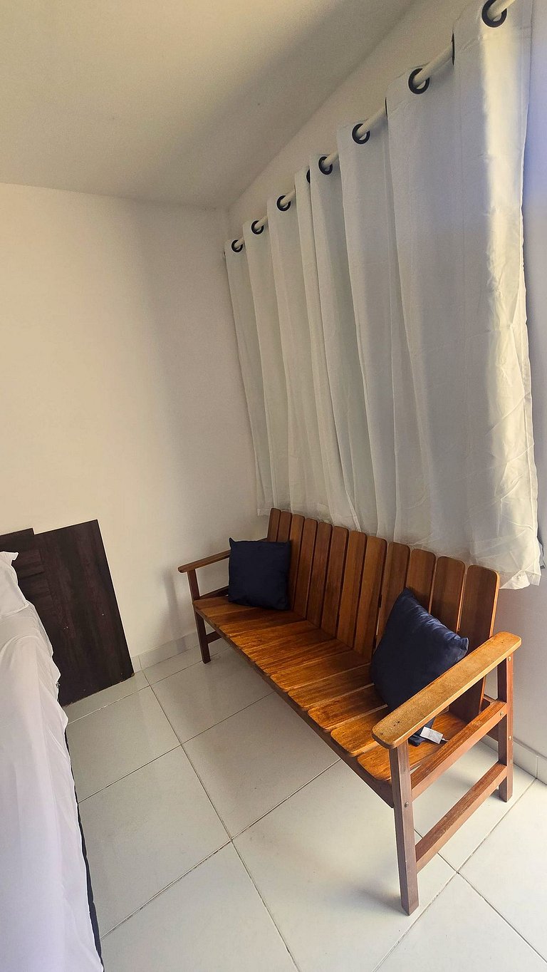 Maravilhoso studio a 200m dos Lagos da Orla com ar