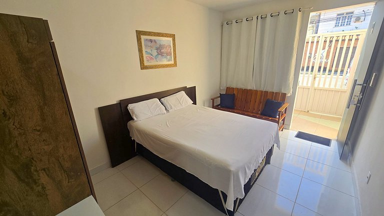 Maravilhoso studio a 200m dos Lagos da Orla com ar