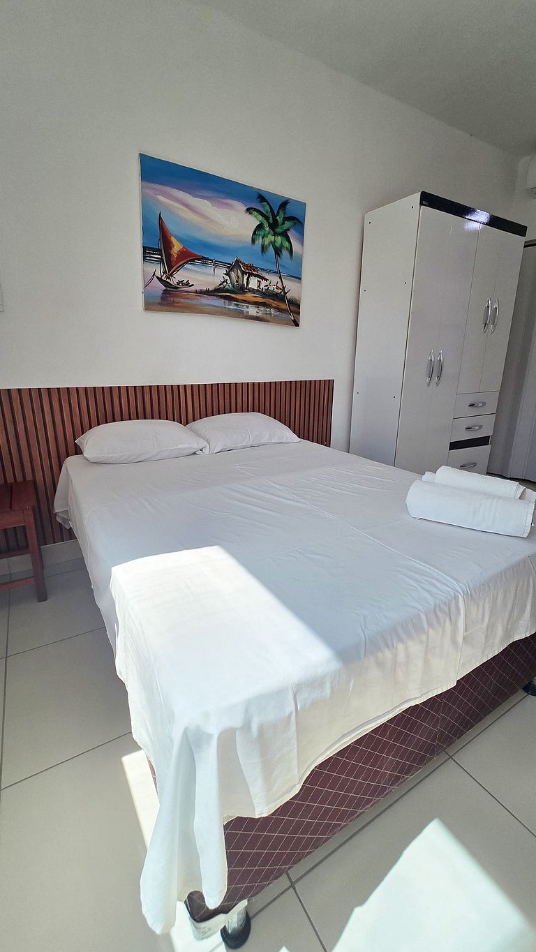 Conforto a 200 m da Praia de Atalaia com ar
