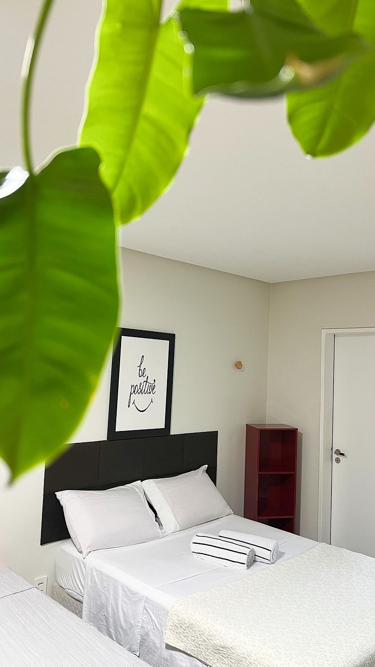 700m da Praia de Atalaia com ar e piscina