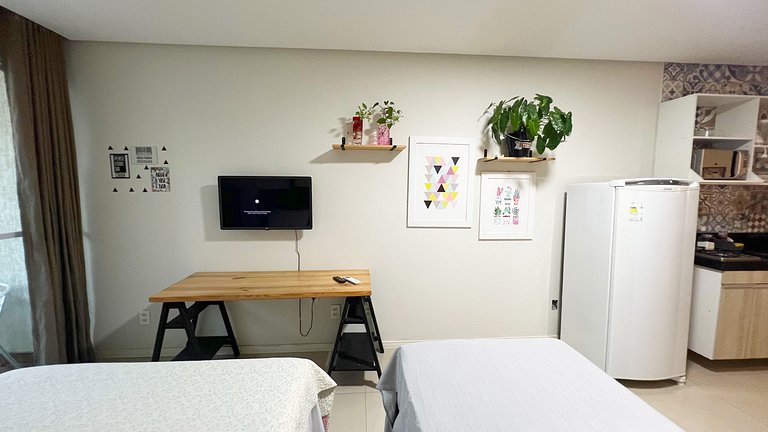 700m da Praia de Atalaia com ar e piscina