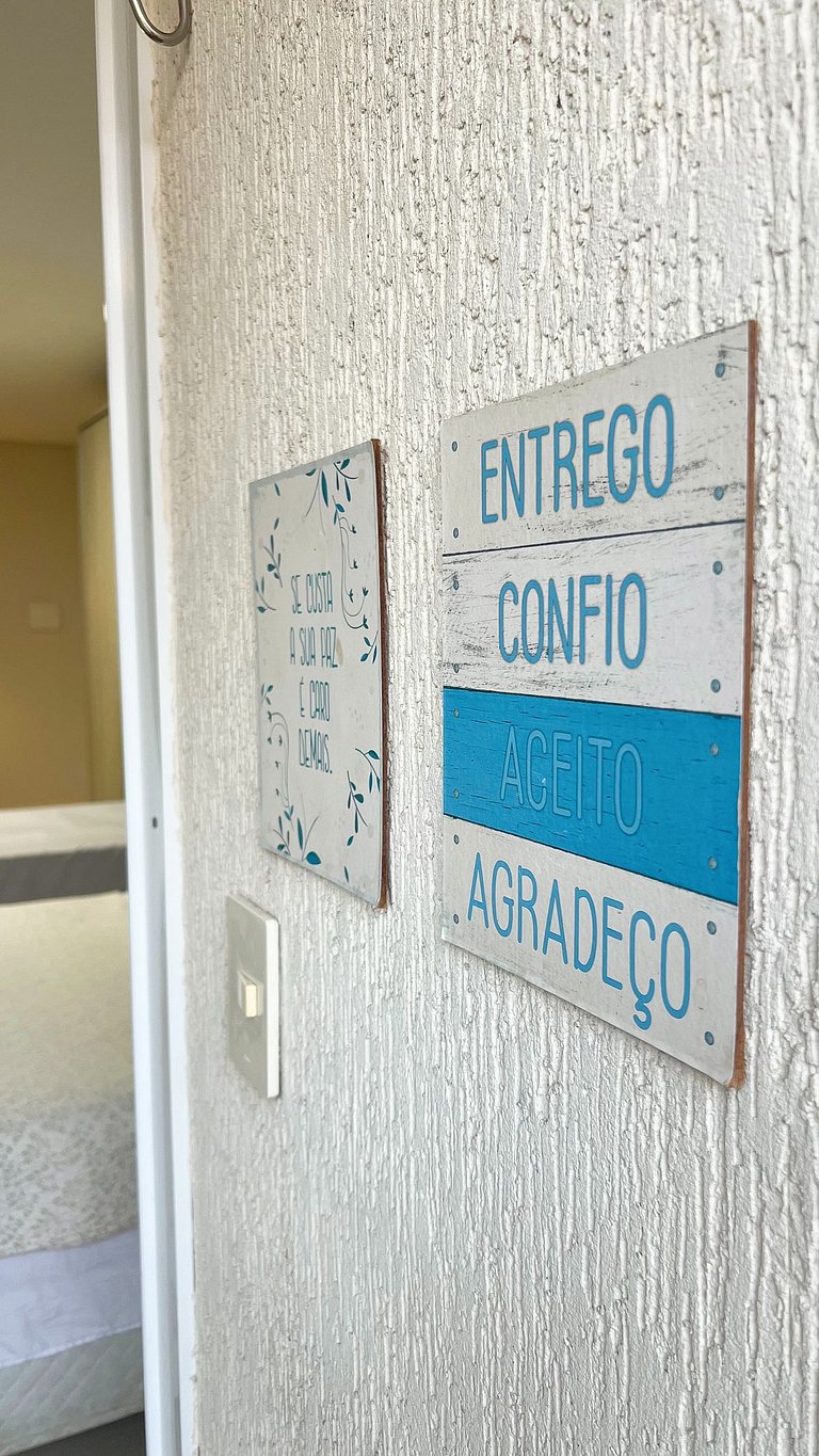 700m da Praia de Atalaia com ar e piscina