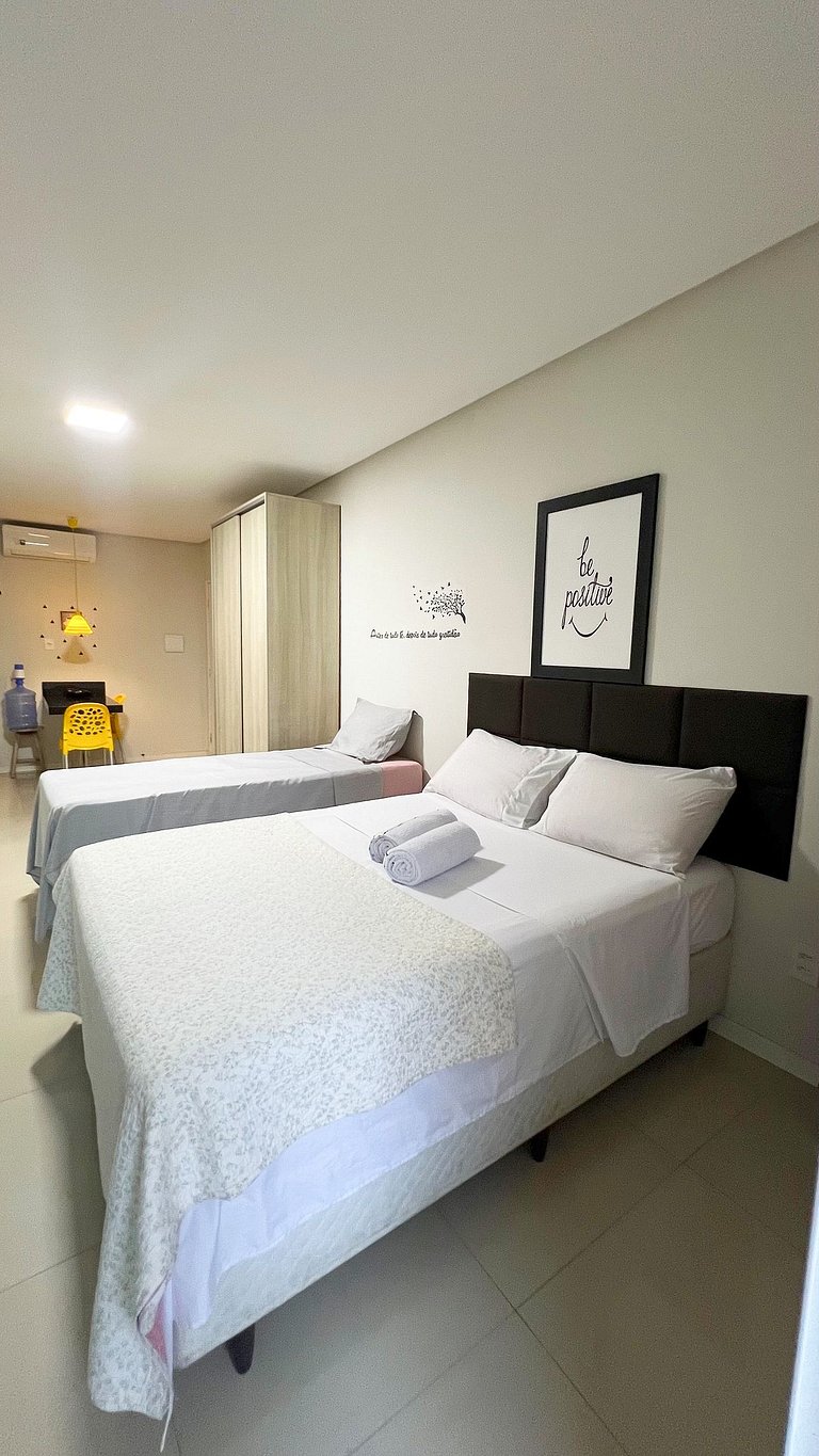 700m da Praia de Atalaia com ar e piscina