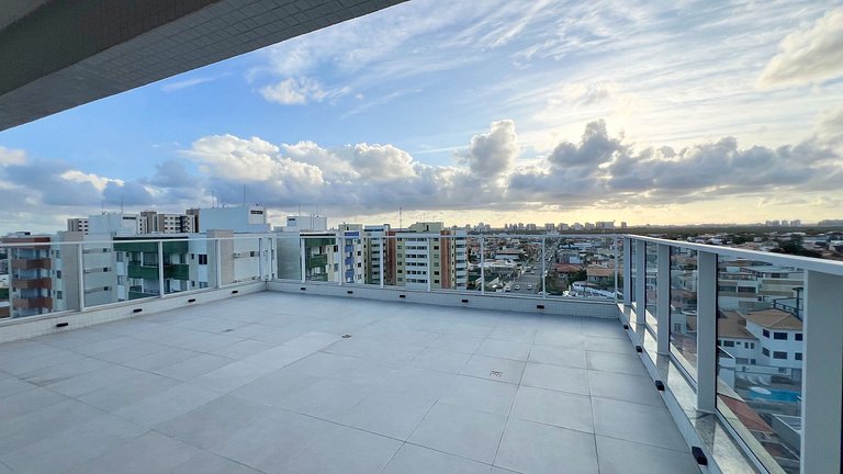 Pé na areia da Praia de Atalaia