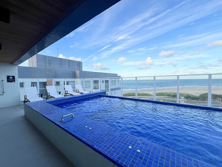 Pé na areia da Praia de Atalaia