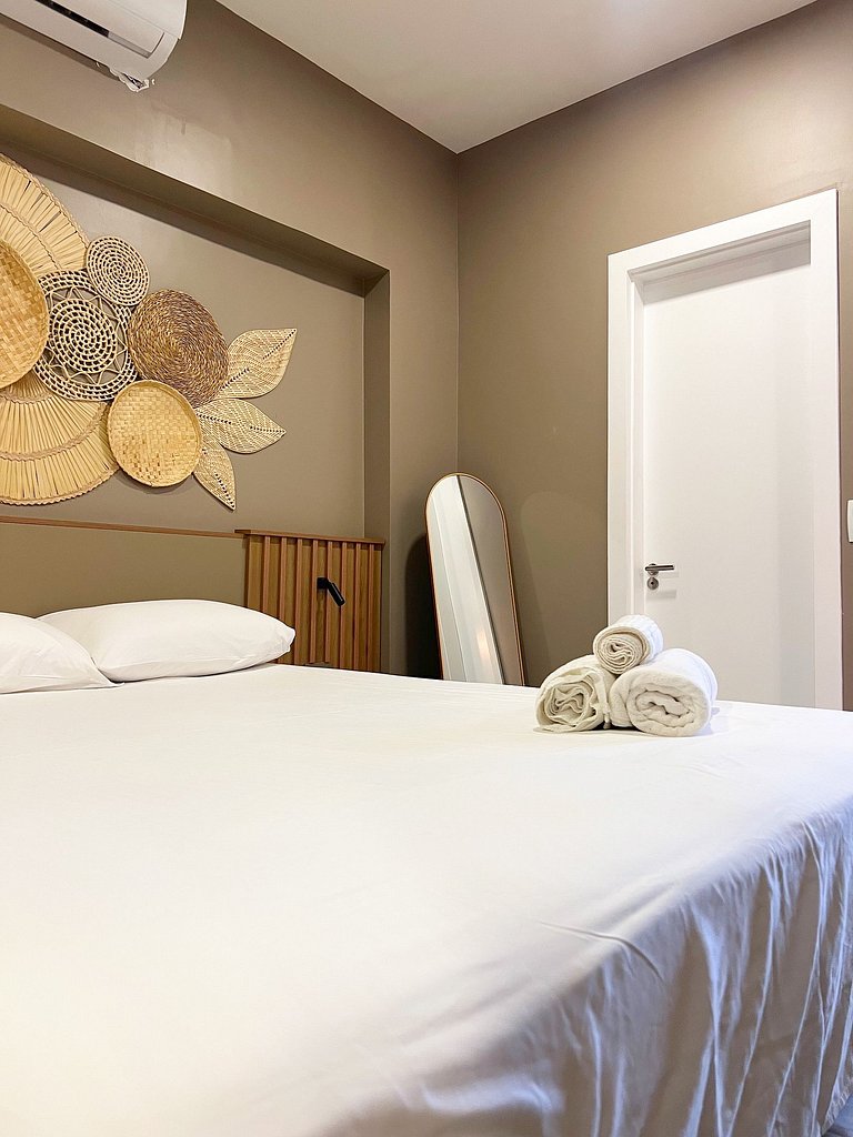 Pé na areia da Praia de Atalaia