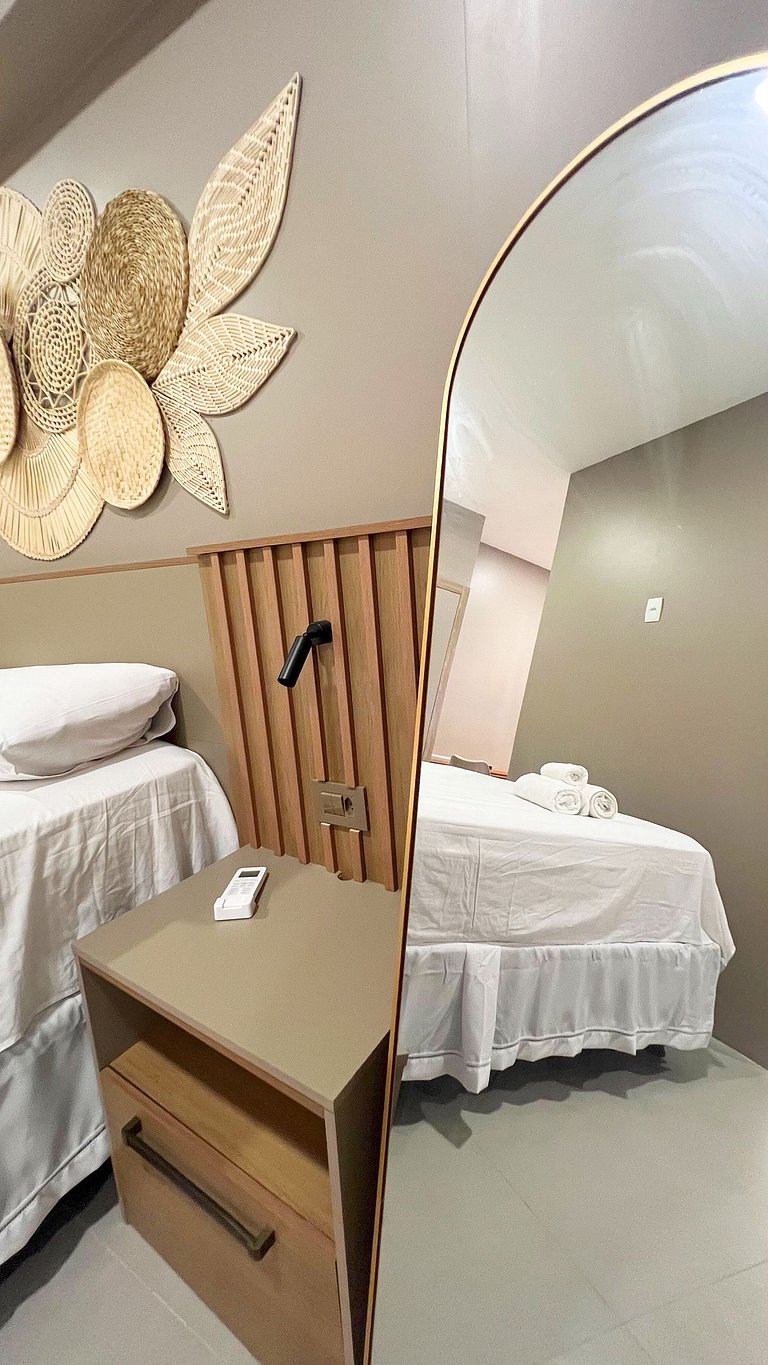 Pé na areia da Praia de Atalaia