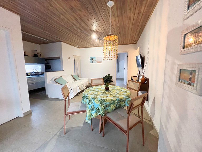 Aconchego a 300m da Orla de Atalaia com Varanda