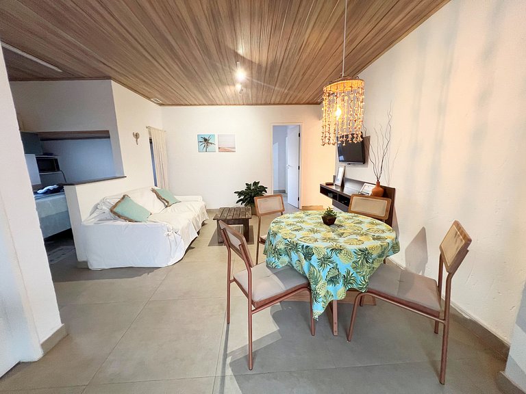 Aconchego a 300m da Orla de Atalaia com Varanda