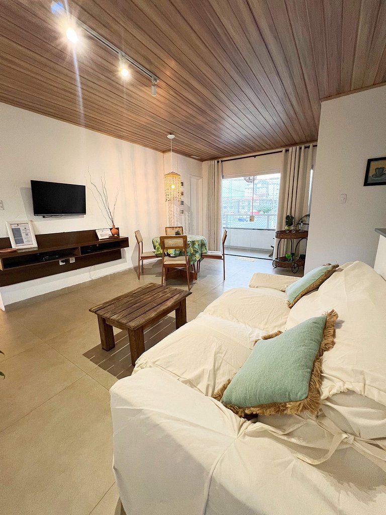 Aconchego a 300m da Orla de Atalaia com Varanda