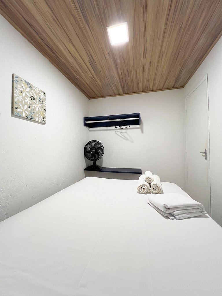 Aconchego a 300m da Orla de Atalaia com Varanda