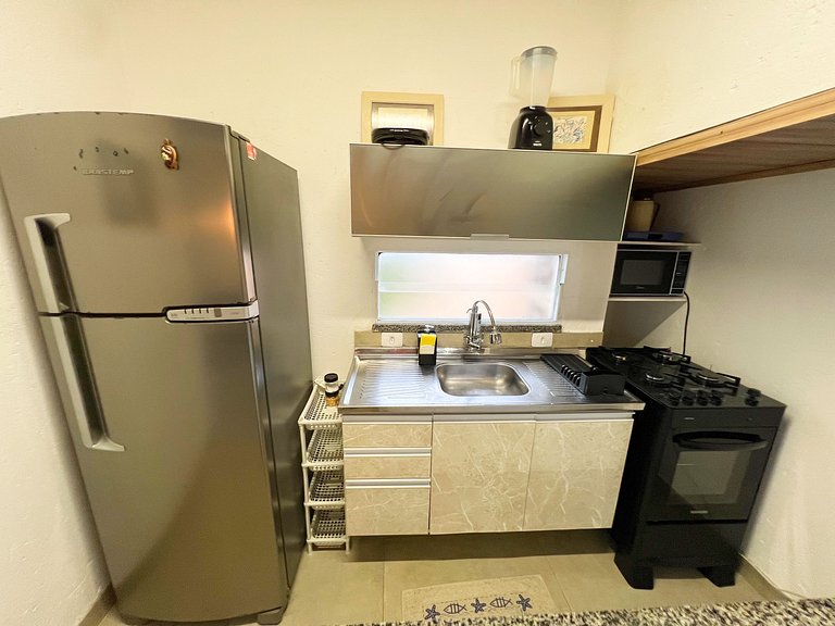 Aconchego a 300m da Orla de Atalaia com Varanda