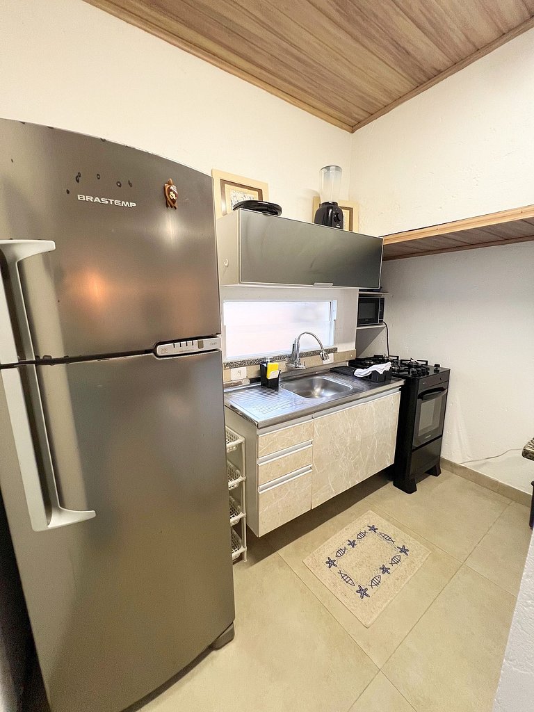 Aconchego a 300m da Orla de Atalaia com Varanda