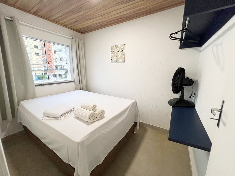 Aconchego a 300m da Orla de Atalaia com Varanda