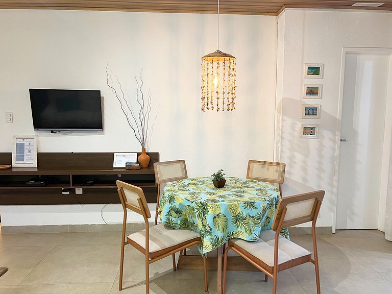 Aconchego a 300m da Orla de Atalaia com Varanda