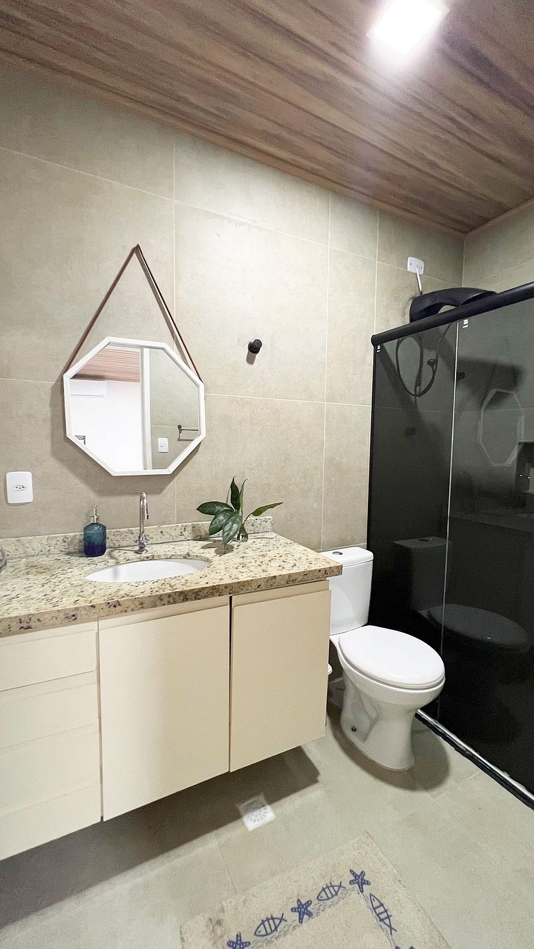 Aconchego a 300m da Orla de Atalaia com Varanda