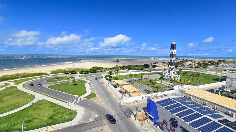 Pé na areia da Praia de Atalaia
