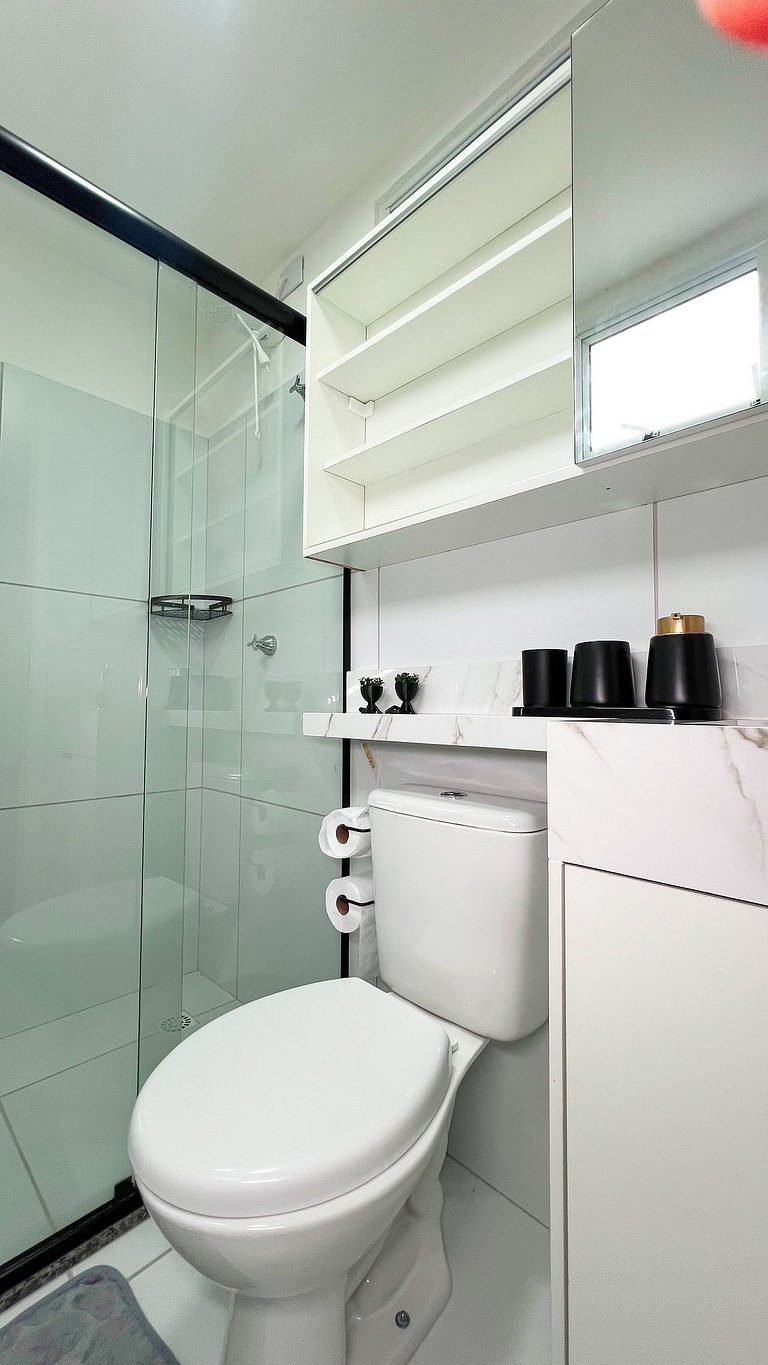 Apê Caju pertinho do aeroporto com ar 2/4