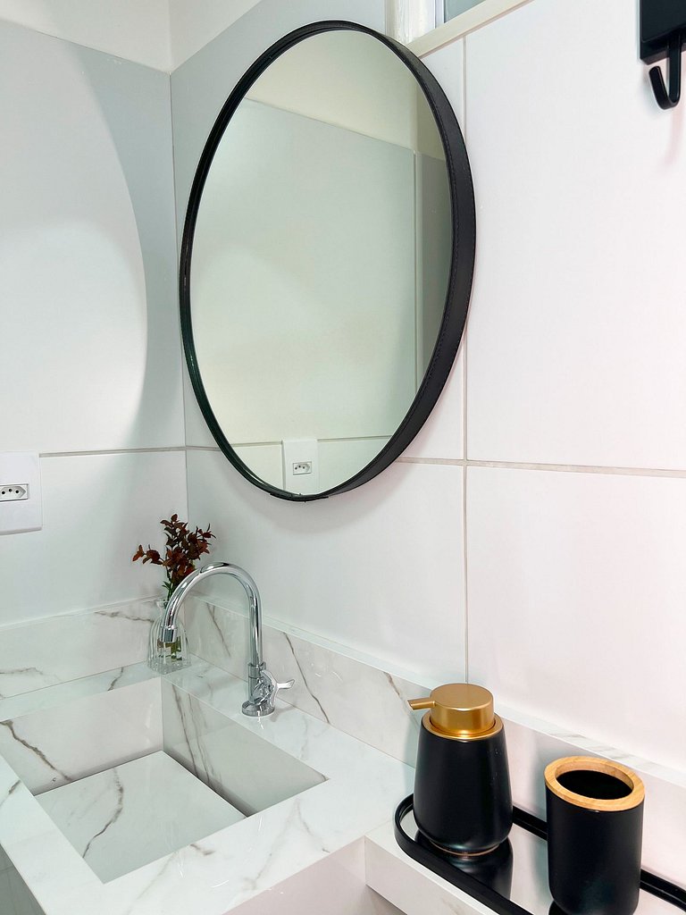 Apê Caju pertinho do aeroporto com ar 2/4