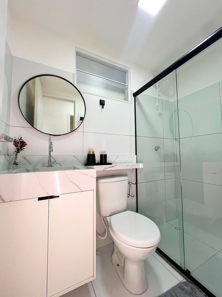 Apê Caju pertinho do aeroporto com ar 2/4