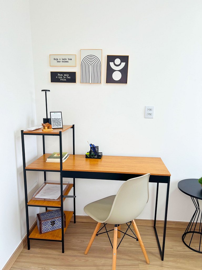 Apê Caju pertinho do aeroporto com ar 2/4