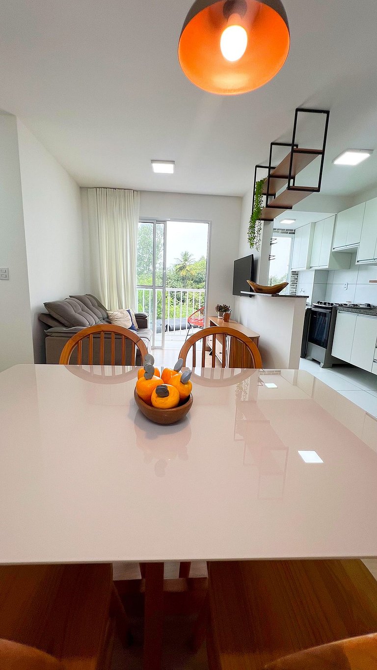 Apê Caju pertinho do aeroporto com ar 2/4