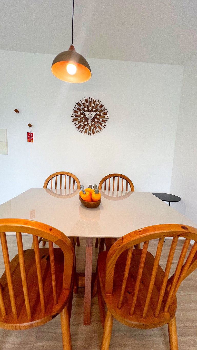 Apê Caju pertinho do aeroporto com ar 2/4