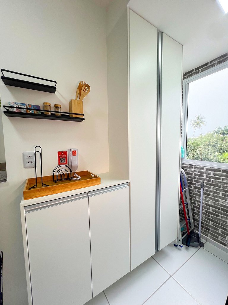 Apê Caju pertinho do aeroporto com ar 2/4