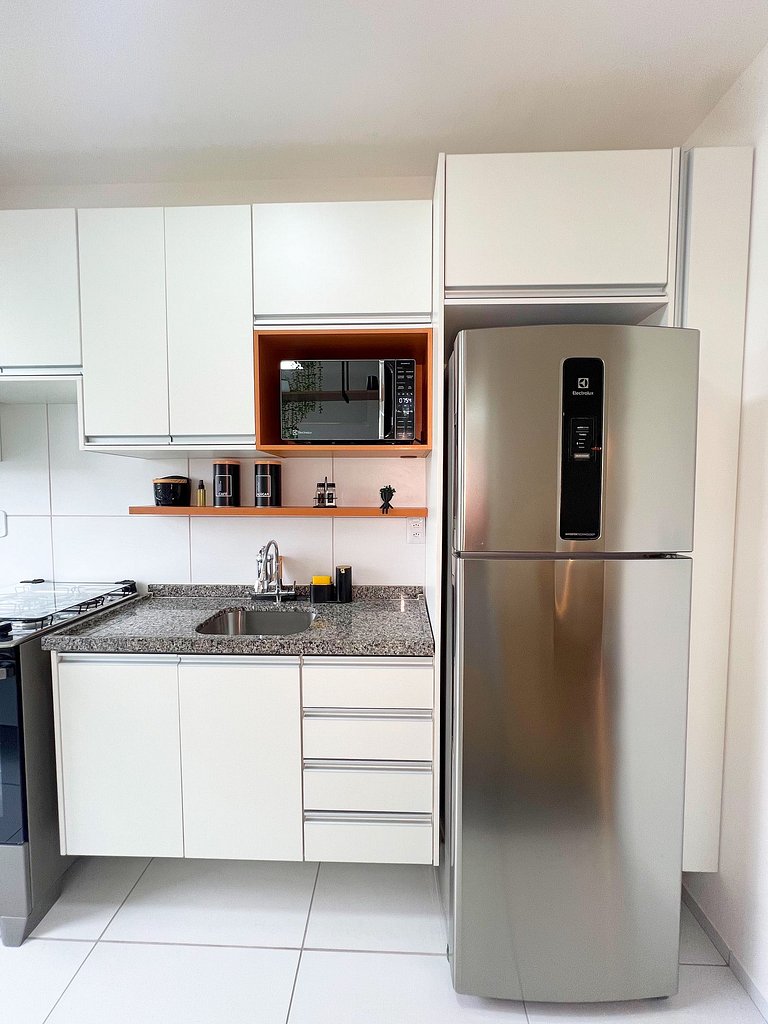 Apê Caju pertinho do aeroporto com ar 2/4