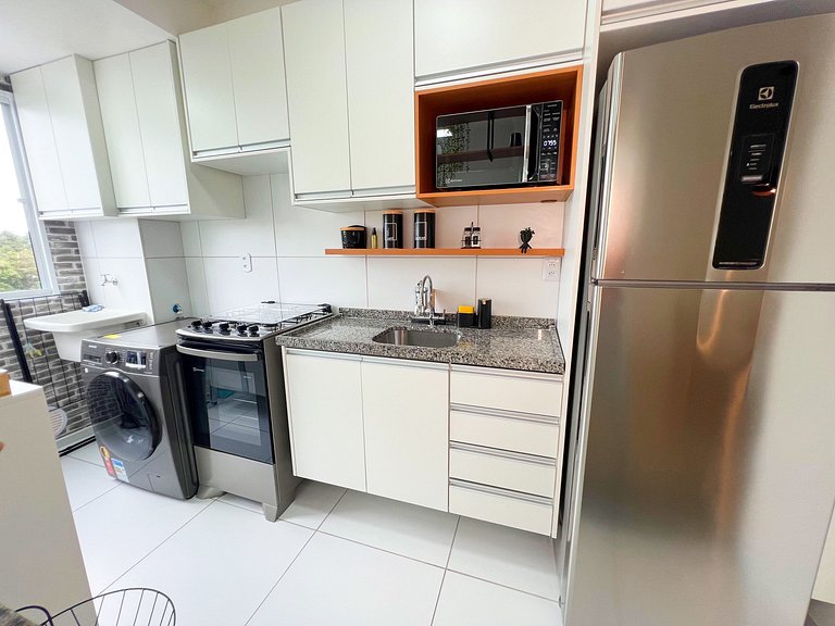 Apê Caju pertinho do aeroporto com ar 2/4