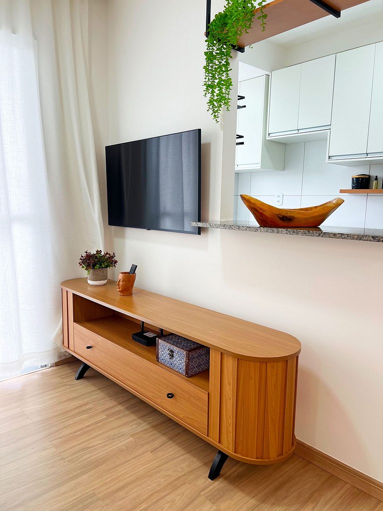 Apê Caju pertinho do aeroporto com ar 2/4