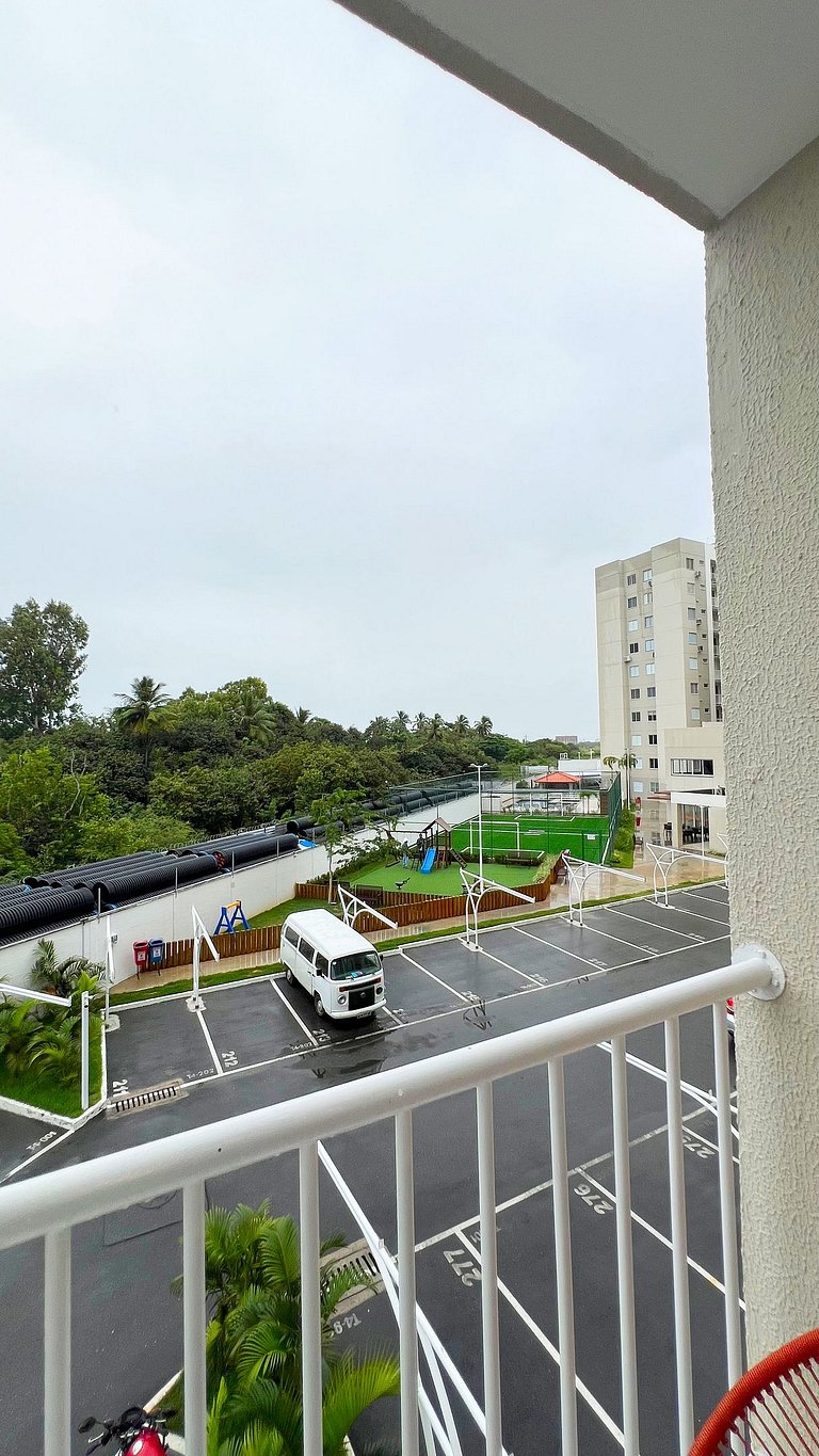 Apê Caju pertinho do aeroporto com ar 2/4