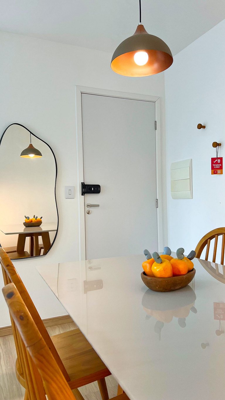 Apê Caju pertinho do aeroporto com ar 2/4