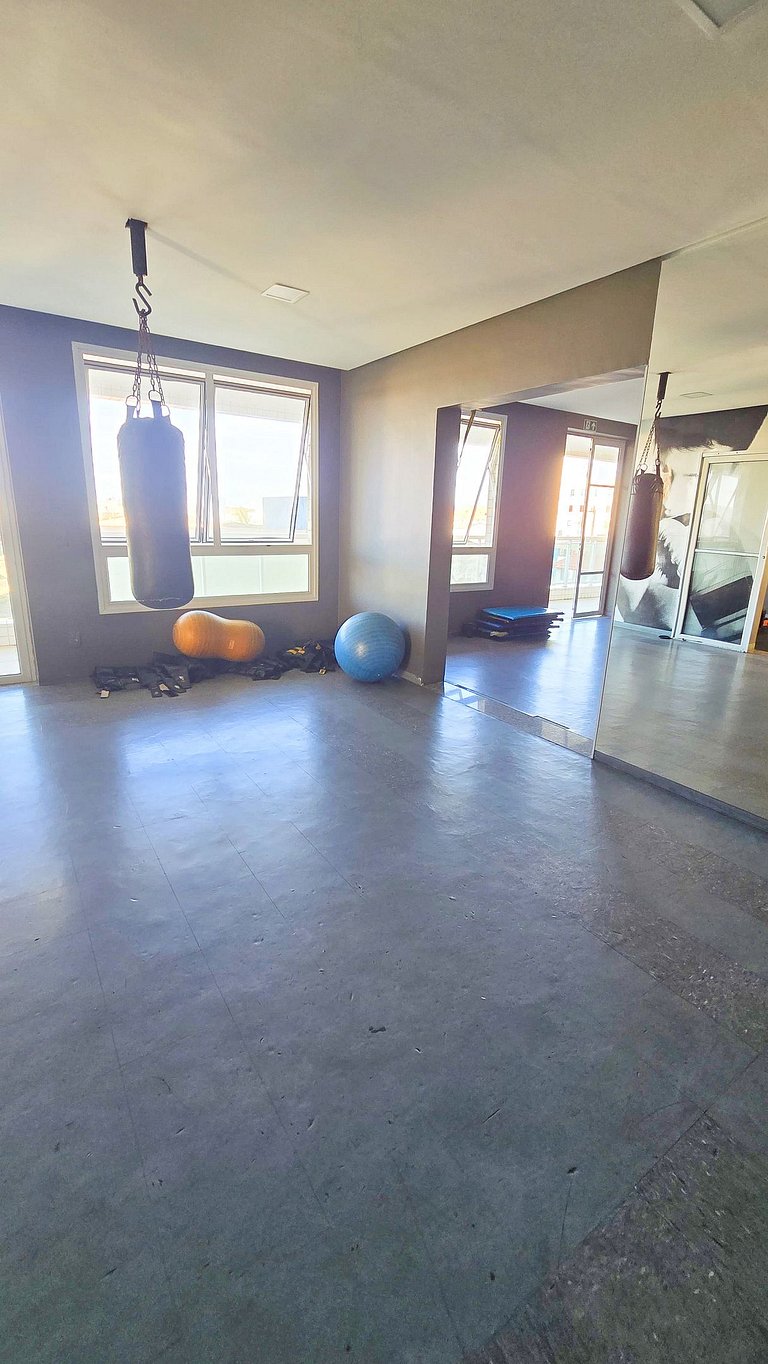 Vista Mar a 200m Passarela Caranguejo c/ ar e pisc