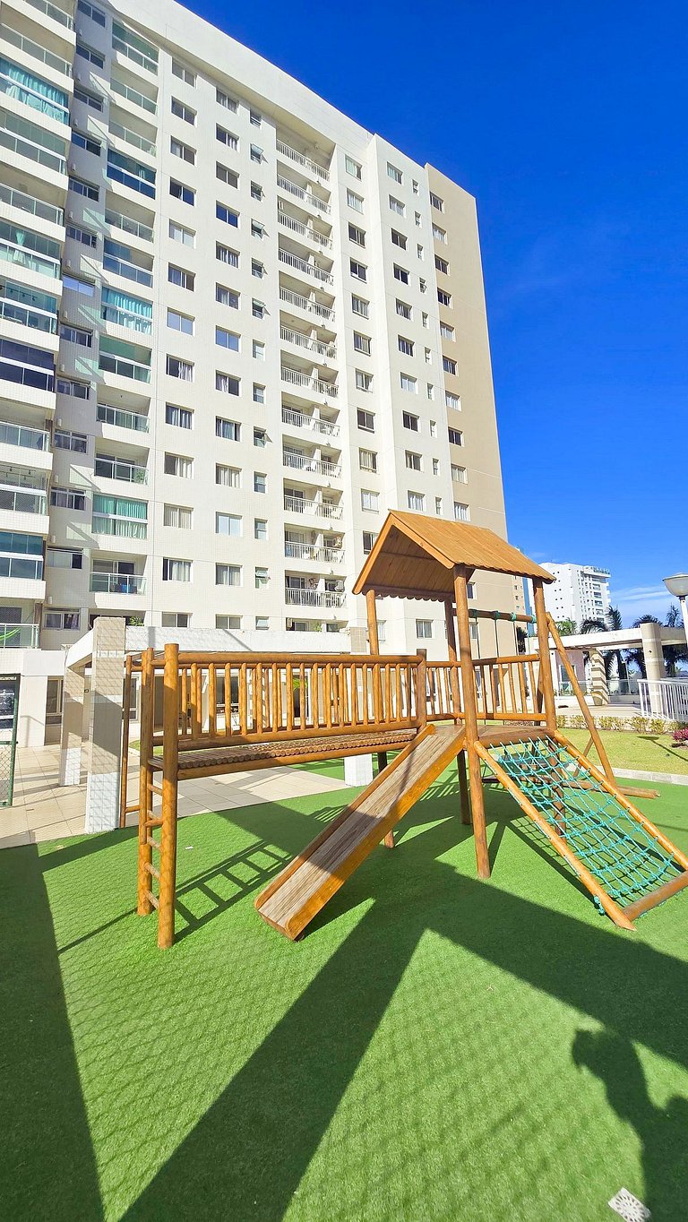 Vista Mar a 200m Passarela Caranguejo c/ ar e pisc