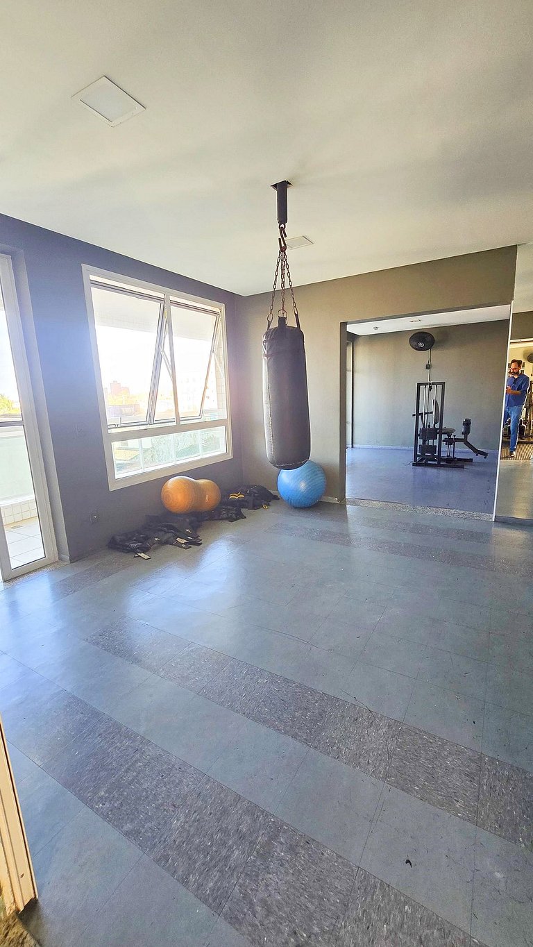 Vista Mar a 200m Passarela Caranguejo c/ ar e pisc