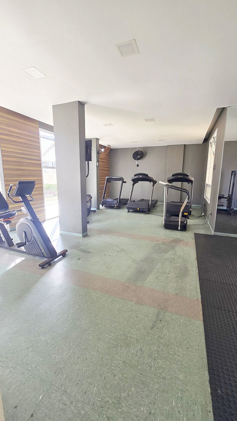 Vista Mar a 200m Passarela Caranguejo c/ ar e pisc