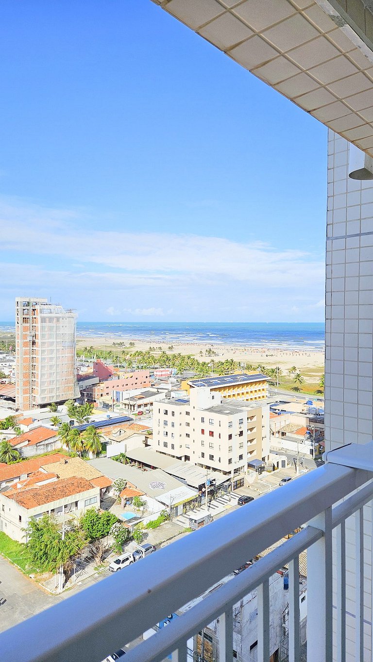 Vista Mar a 200m Passarela Caranguejo c/ ar e pisc