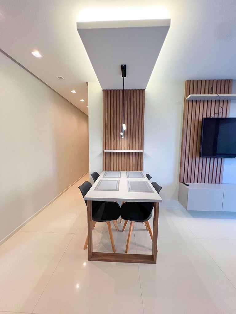 2/4 c/ ar. 250m da Praia de Atalaia by Apê