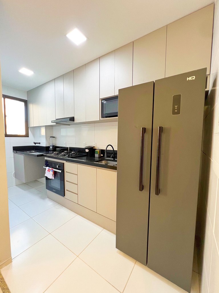 2/4 c/ ar. 250m da Praia de Atalaia by Apê