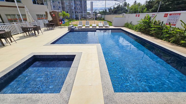 Blue Sea proximo Praia e Aeroporto com ar by Apê