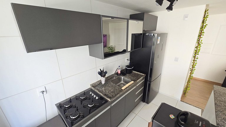 Blue Sea proximo Praia e Aeroporto com ar by Apê