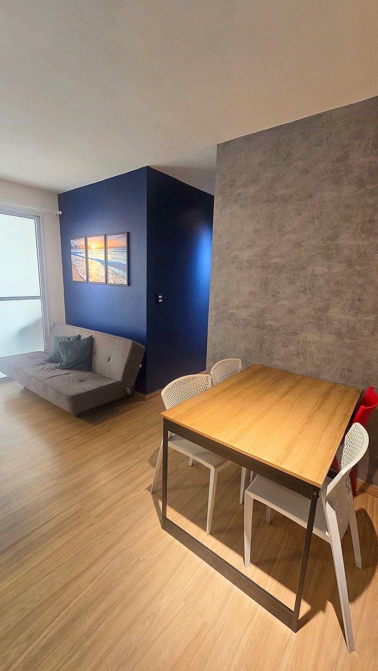 Blue Sea proximo Praia e Aeroporto com ar by Apê