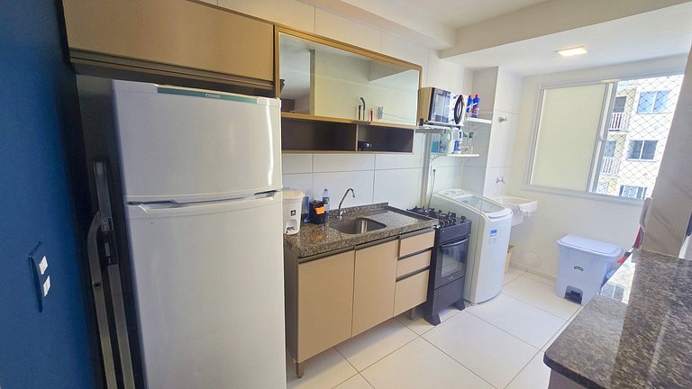 Blue Sea proximo Praia e Aeroporto com ar by Apê