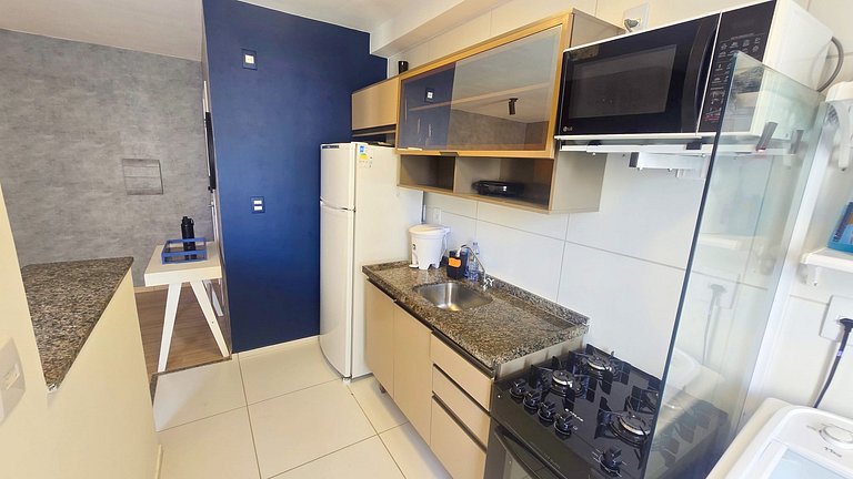 Blue Sea proximo Praia e Aeroporto com ar by Apê