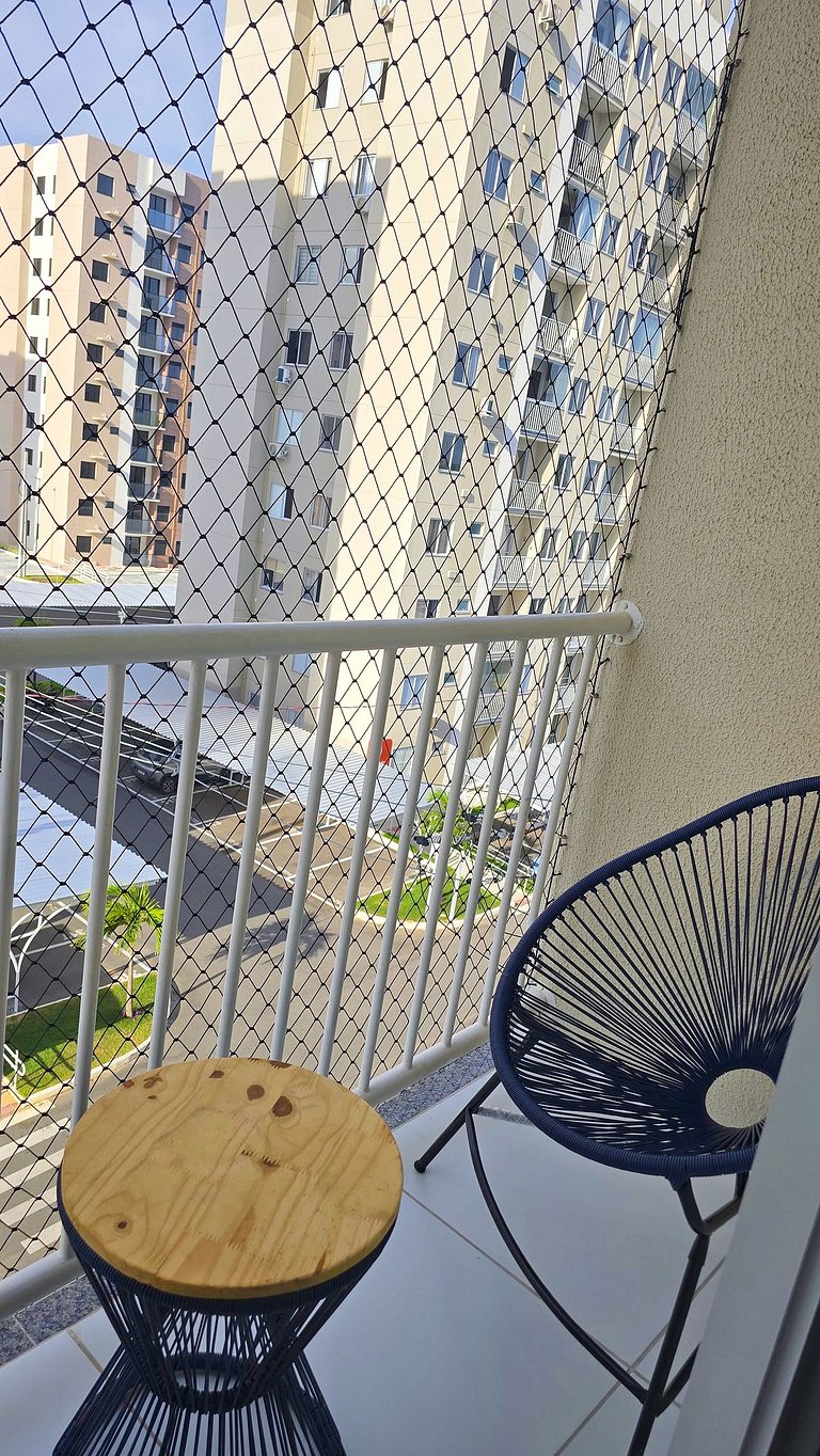 Blue Sea proximo Praia e Aeroporto com ar by Apê