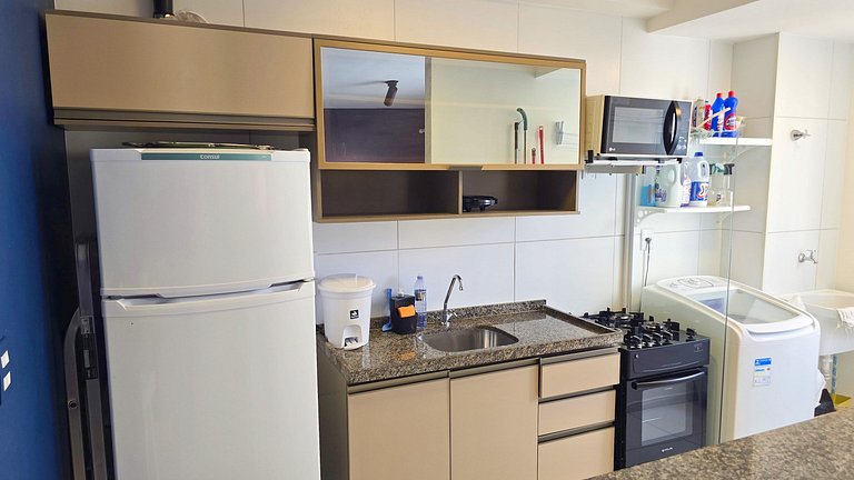 Blue Sea proximo Praia e Aeroporto com ar by Apê