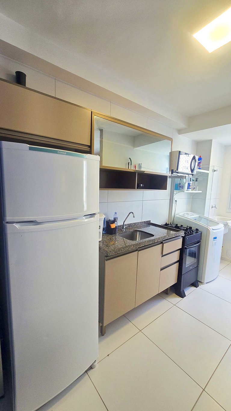 Blue Sea proximo Praia e Aeroporto com ar by Apê